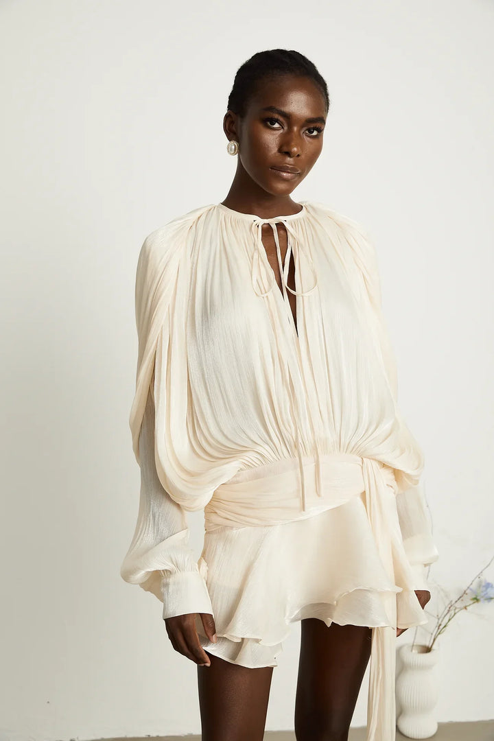 Indy | Flowing Satin Dress