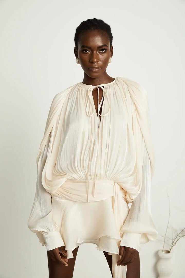 Indy | Flowing Satin Dress