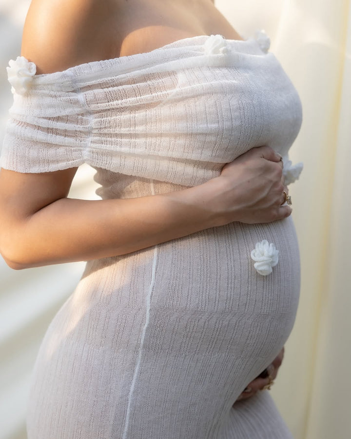 Vionnet | Petalwhisper Maternity Dress