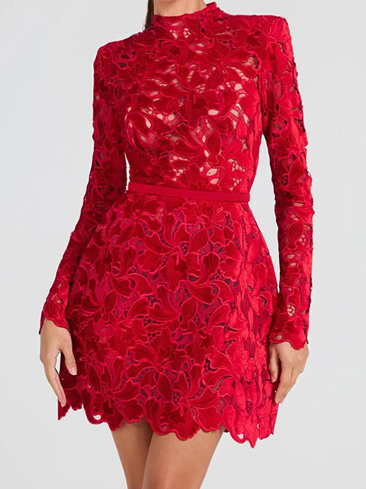 Malani | Floral Lace Dress