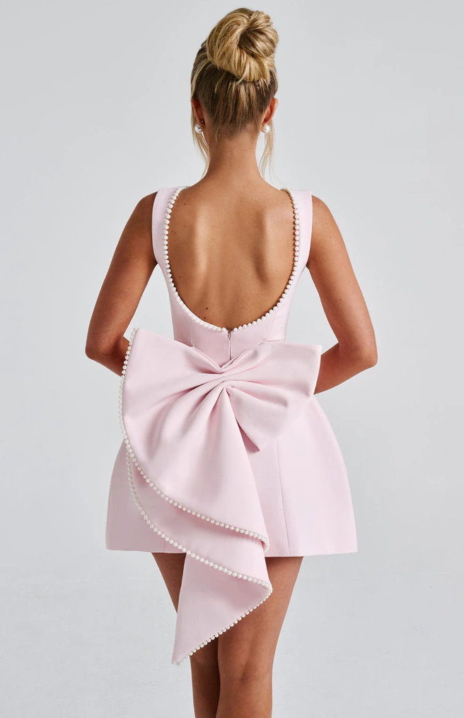 Yareli | Elegant Bow Dress