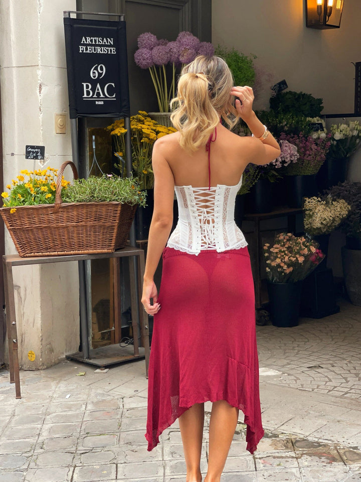 TEMPTATION CORSET WHITE