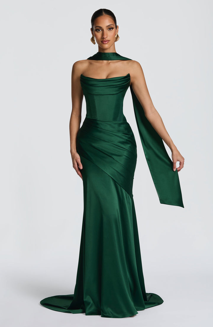 Kensington Maxi Dress - Emerald