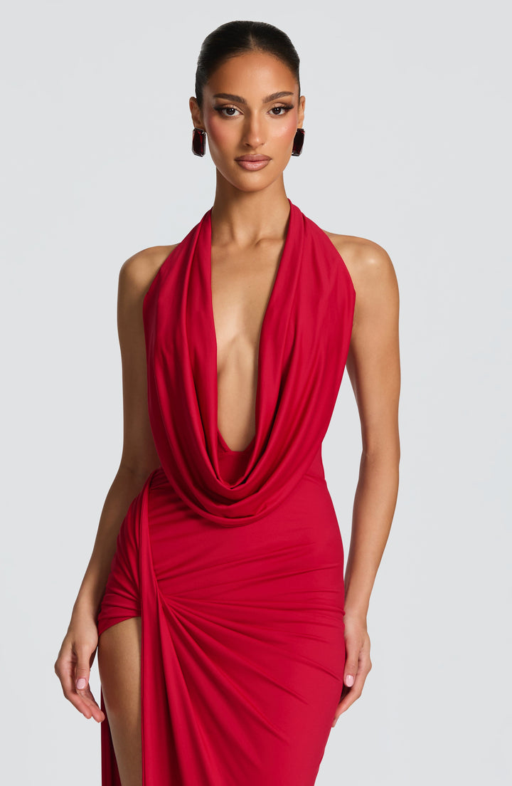 Kingsley Maxi Dress - Red