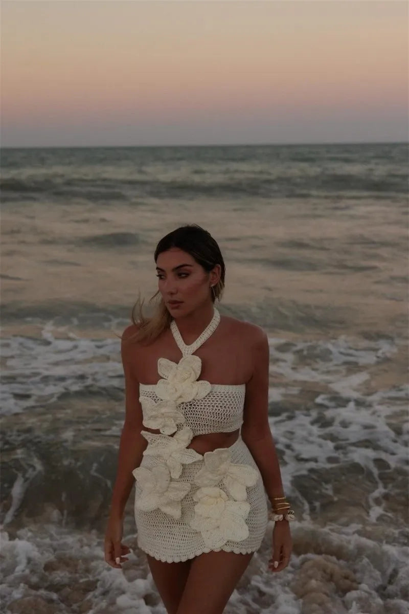 Ondine | Shorebloom Crochet Dress