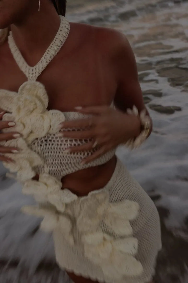 Ondine | Shorebloom Crochet Dress