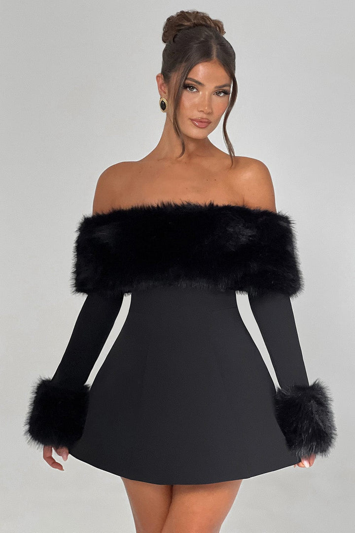 Laurel | Luxurious Fur Dress